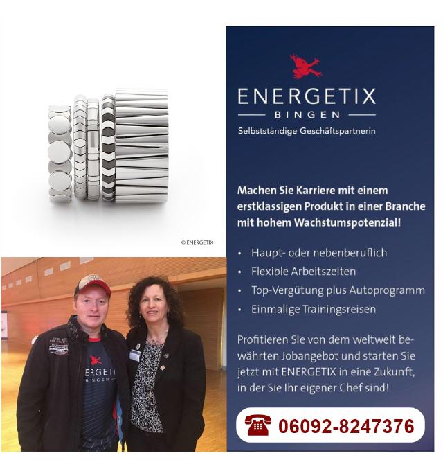 ENERGETIX Markenbotschafter Joey Kelly